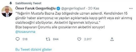 HDP'li Gergerlioğlu'nun 'Bize başvurdular' dediği asker ailesinden açıklama! 'Canımızı veririz HDP'den medet ummayız'